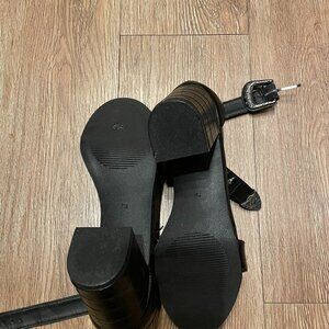 NEW Black block heels (Coconuts by Matisse)